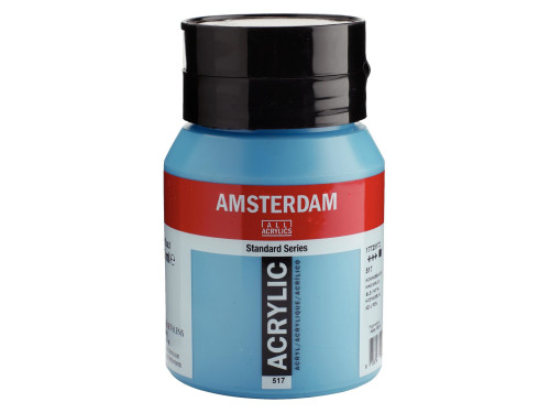 Farba akrylowa - Amsterdam - 517, King's Blue, 500 ml