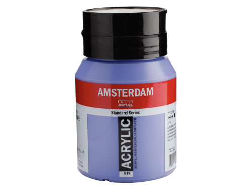 Acrylic paint in jar - Amsterdam - 519, Ultramarine Violet Light, 500 ml