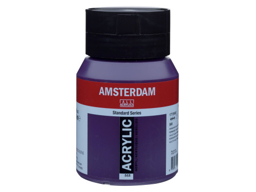 Farba akrylowa - Amsterdam - 568, Permanent Blue Violet, 500 ml
