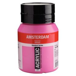 Acrylic paint in jar - Amsterdam - 577, Permanent Red Violet Light, 500 ml