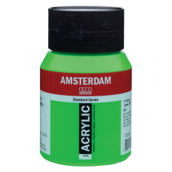 Farba akrylowa - Amsterdam - 605, Brilliant Green, 500 ml