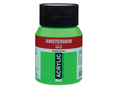 Acrylic paint in jar - Amsterdam - 605, Brilliant Green, 500 ml