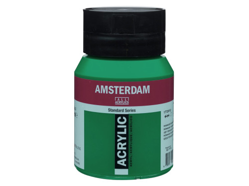 Farba akrylowa - Amsterdam - 615, Emerald Green, 500 ml