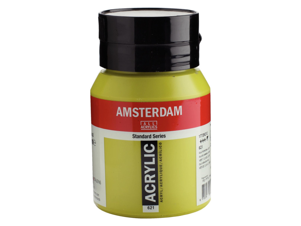 Farba akrylowa - Amsterdam - 621, Olive Green Light, 500 ml