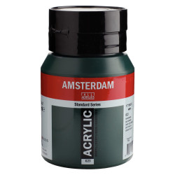 Acrylic paint in jar - Amsterdam - 623, Sap Green, 500 ml