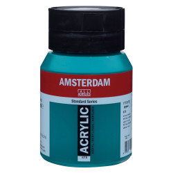 Acrylic paint in jar - Amsterdam - 675, Phthalo Green, 500 ml