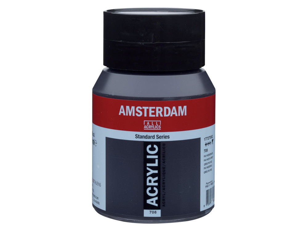 Farba akrylowa - Amsterdam - 708, Payne's Grey, 500 ml