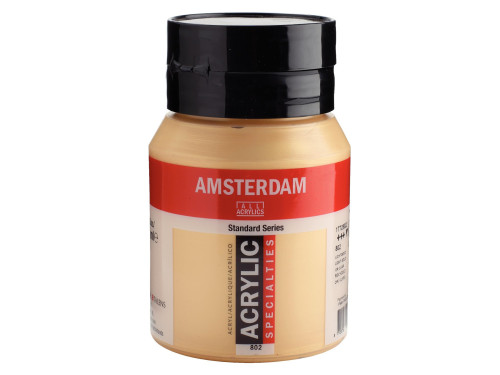 Farba akrylowa - Amsterdam - 802, Light Gold, 500 ml