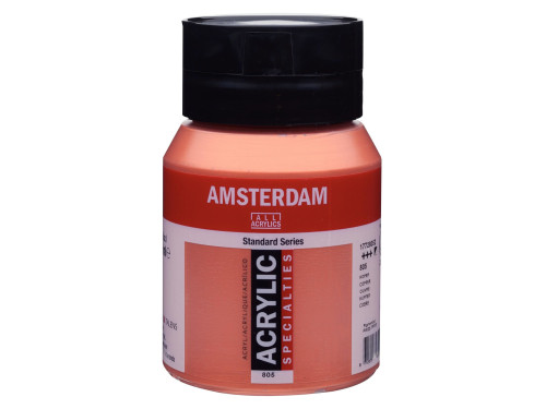 Farba akrylowa - Amsterdam - 805, Copper, 500 ml