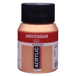 Farba akrylowa - Amsterdam - 811, Bronze, 500 ml