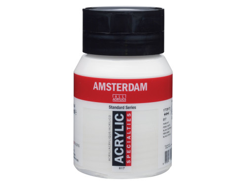 Farba akrylowa - Amsterdam - 817, Pearl White, 500 ml