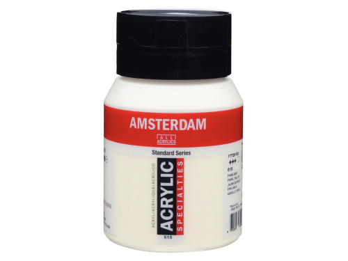 Farba akrylowa - Amsterdam - 818, Pearl Yellow, 500 ml