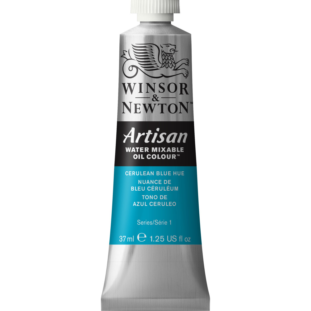Artisan Water oil paint - Winsor & Newton - Cerulean Blue Hue, 37 ml