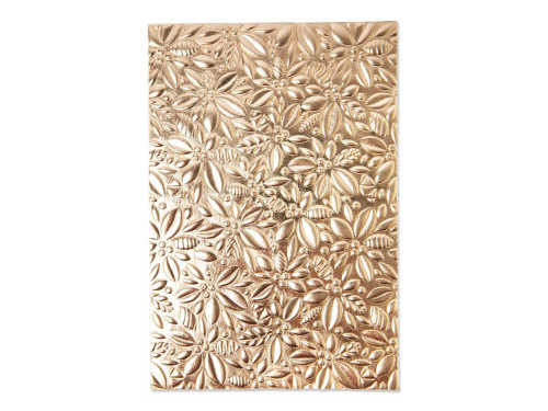 3D Embossing Folder - Sizzix - Holly