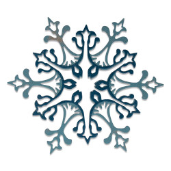 Zestaw wykrojników Thinlits - Sizzix - Stunning Snowflake, 2 szt.