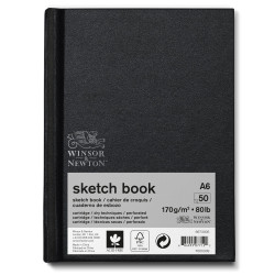 Sketch Book - Winsor & Newton - A6, 110g, 80 sheets