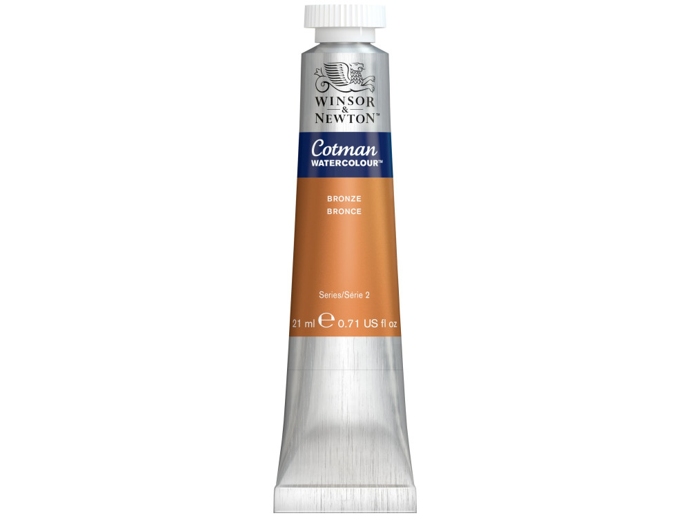 Cotman Watercolor Paint - Winsor & Newton - Bronze, 21 ml