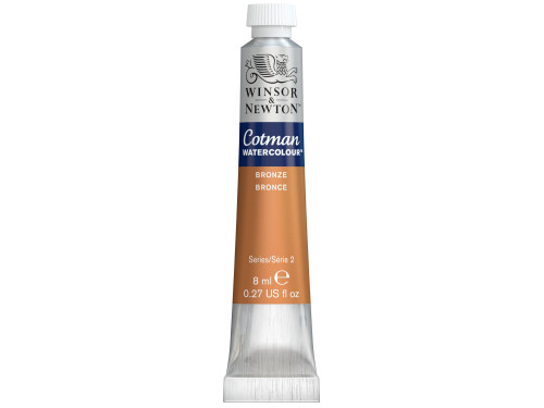 Farba akwarelowa Cotman - Winsor & Newton - Bronze, 8 ml