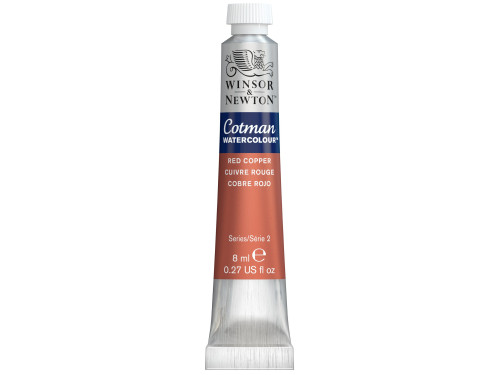 Farba akwarelowa Cotman - Winsor & Newton - Red Copper, 8 ml