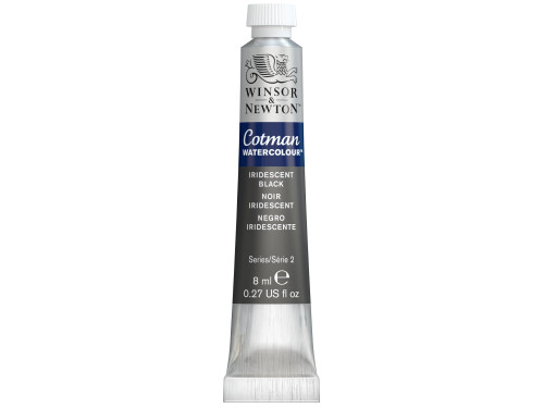 Farba akwarelowa Cotman - Winsor & Newton - Iridescent Black, 8 ml
