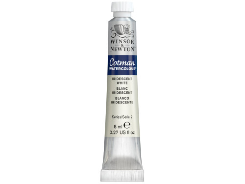 Cotman Watercolor Paint - Winsor & Newton - Iridescent White, 8 ml