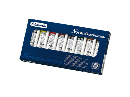 Zestaw farb olejnych Norma Professional - Schmincke - 8 kolorów x 20 ml