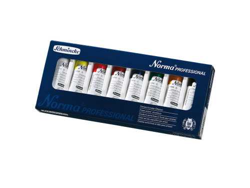 Set of Norma Professional oil paints - Schmincke - 8 x 35 ml