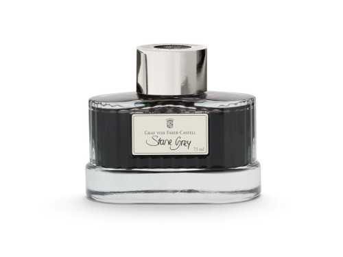Permanent calligraphy ink - Graf Von Faber-Castell - Stone Grey, 75 ml