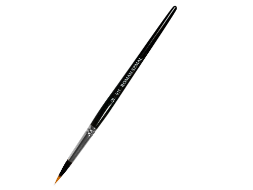 Round, mixed bristles, 911 series brush - Roman Szmal - no. 12