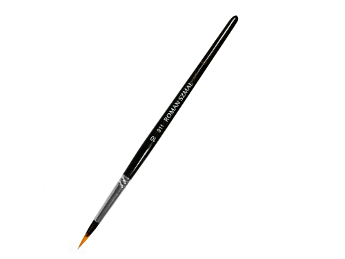 Round, mixed bristles, 911 series brush - Roman Szmal - no. 10