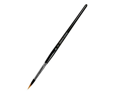 Round, mixed bristles, 911 series brush - Roman Szmal - no. 8