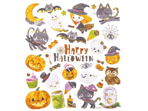 Stickers with embellishments, Halloween - DpCraft - 32 pcs.