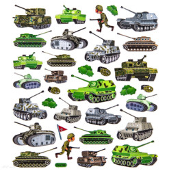 Stickers, Tanks - DpCraft - 33 pcs.