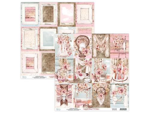 Papier do scrapbookingu 30,5 x 30,5 cm - Mintay - Blissful Time 06