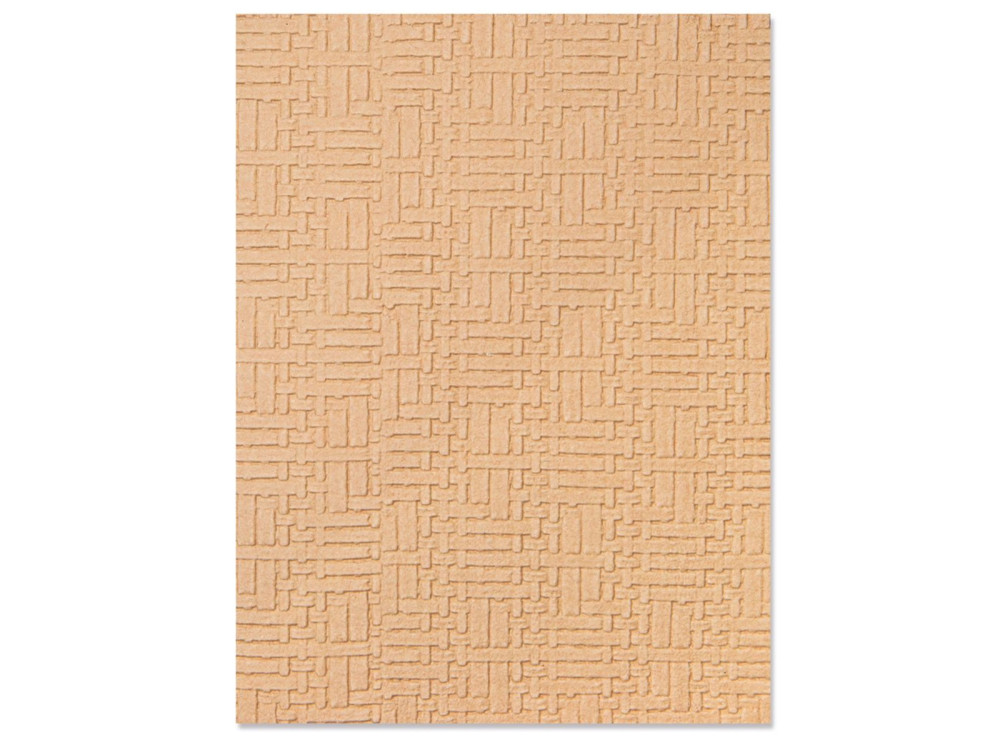 Folder do embosingu 3D - Sizzix - Woven Leather