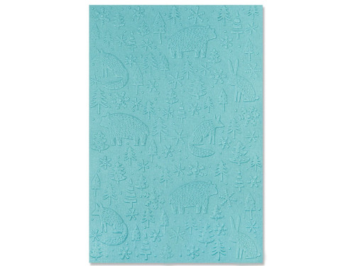 3D Embossing Folder - Sizzix - Nordic Pattern
