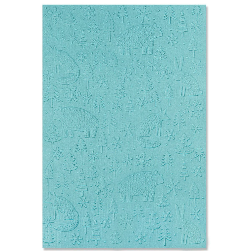 3D Embossing Folder - Sizzix - Nordic Pattern