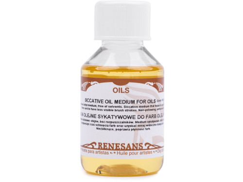 Siccative medium for oil paints - Renesans - 100 ml