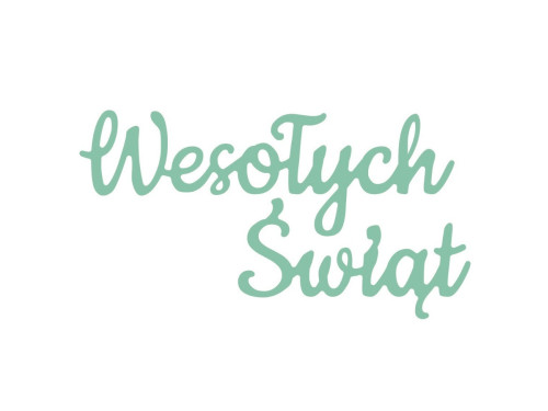 Cutting die - DpCraft - Wesołych Świąt
