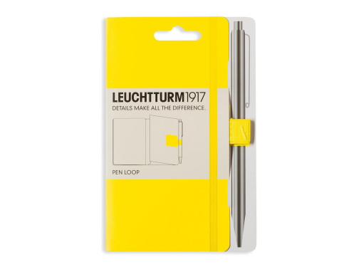 Uchwyt Pen Loop na długopis - Leuchtturm1917 - cytrynowy
