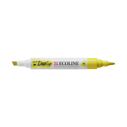 Pisak dwustronny Ecoline Duotip - Talens - 205, Lemon Yellow