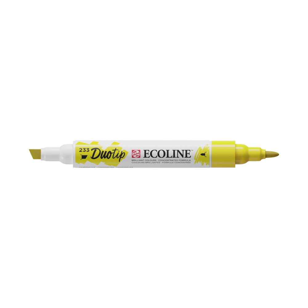 Duotip Pen Ecoline - Talens - 233, Chartreuse