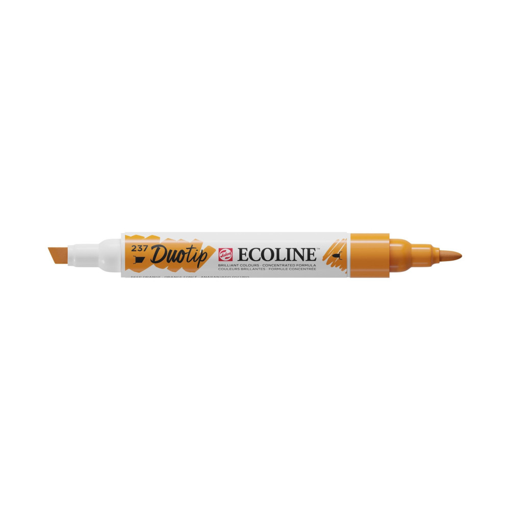 Duotip Pen Ecoline - Talens - 237, Deep Orange