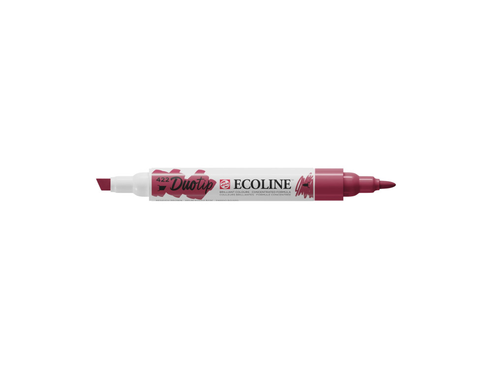 Duotip Pen Ecoline - Talens - 422, Reddish Brown