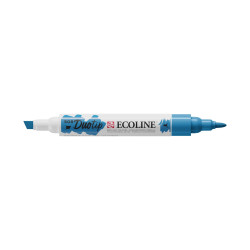 Duotip Pen Ecoline - Talens - 508, Prussian Blue
