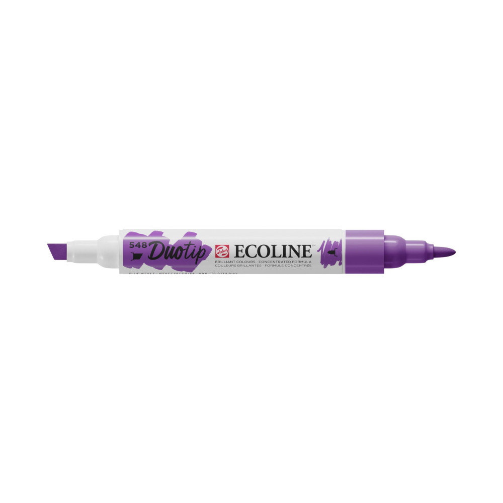 Duotip Pen Ecoline - Talens - 548, Blue Violet