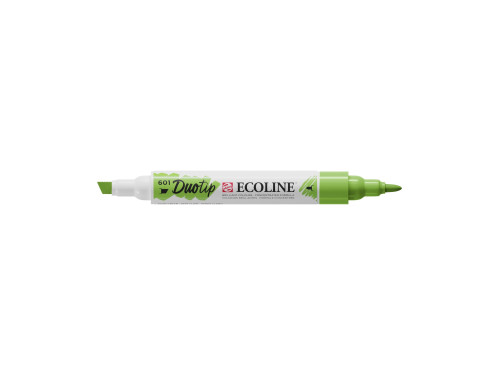 Pisak dwustronny Ecoline Duotip - Talens - 601, Light Green