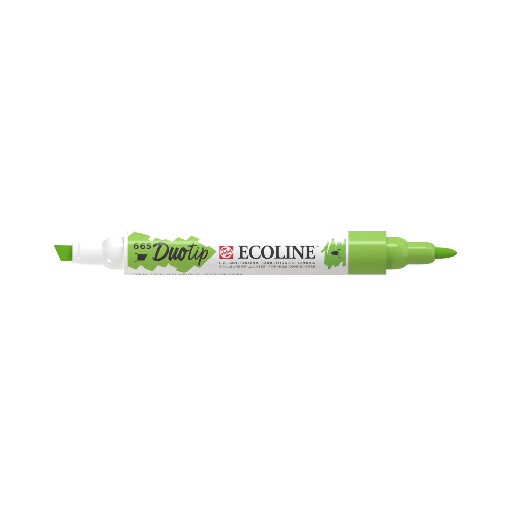 Duotip Pen Ecoline - Talens - 665, Spring Green