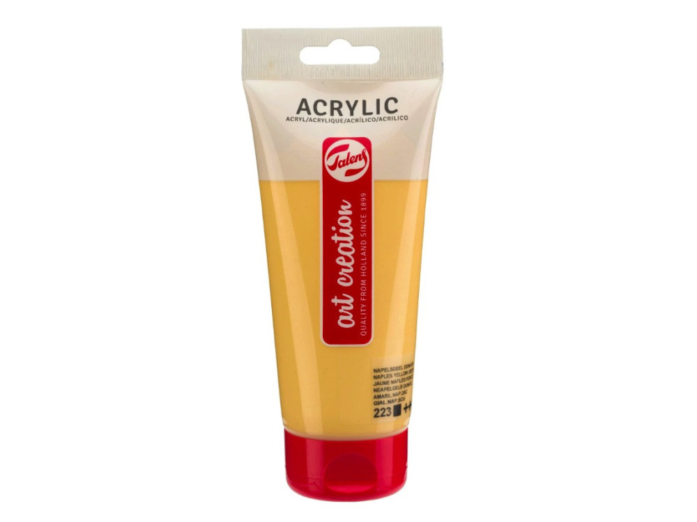 Acrylic paint - Talens Art Creation - 223, Naples Yellow Deep, 200 ml
