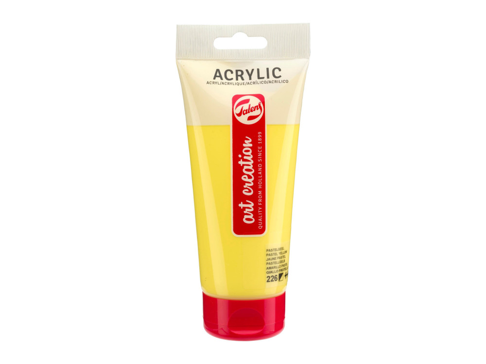 Acrylic paint - Talens Art Creation - 226, Pastel Yellow, 200 ml